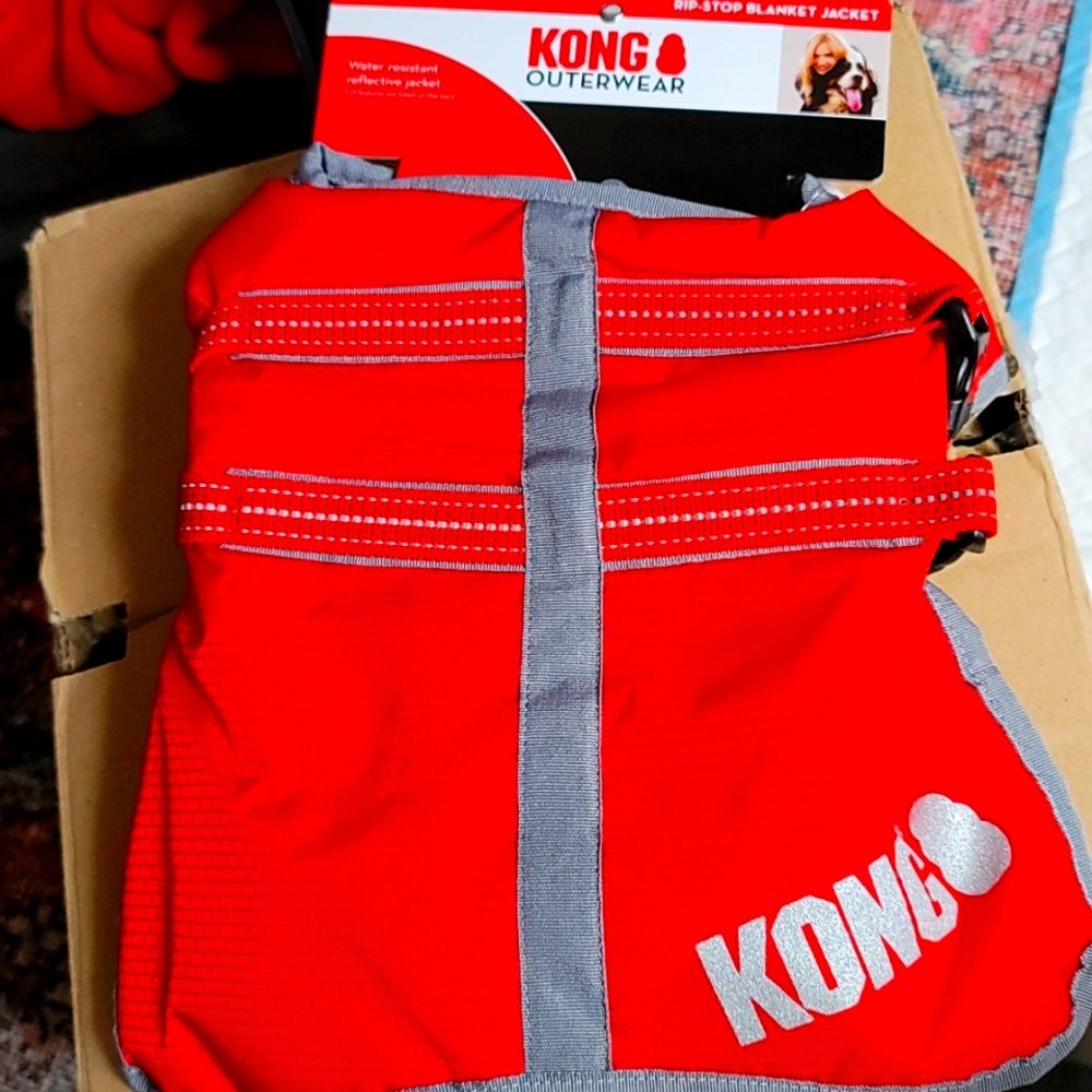 Kong jacket for a dog